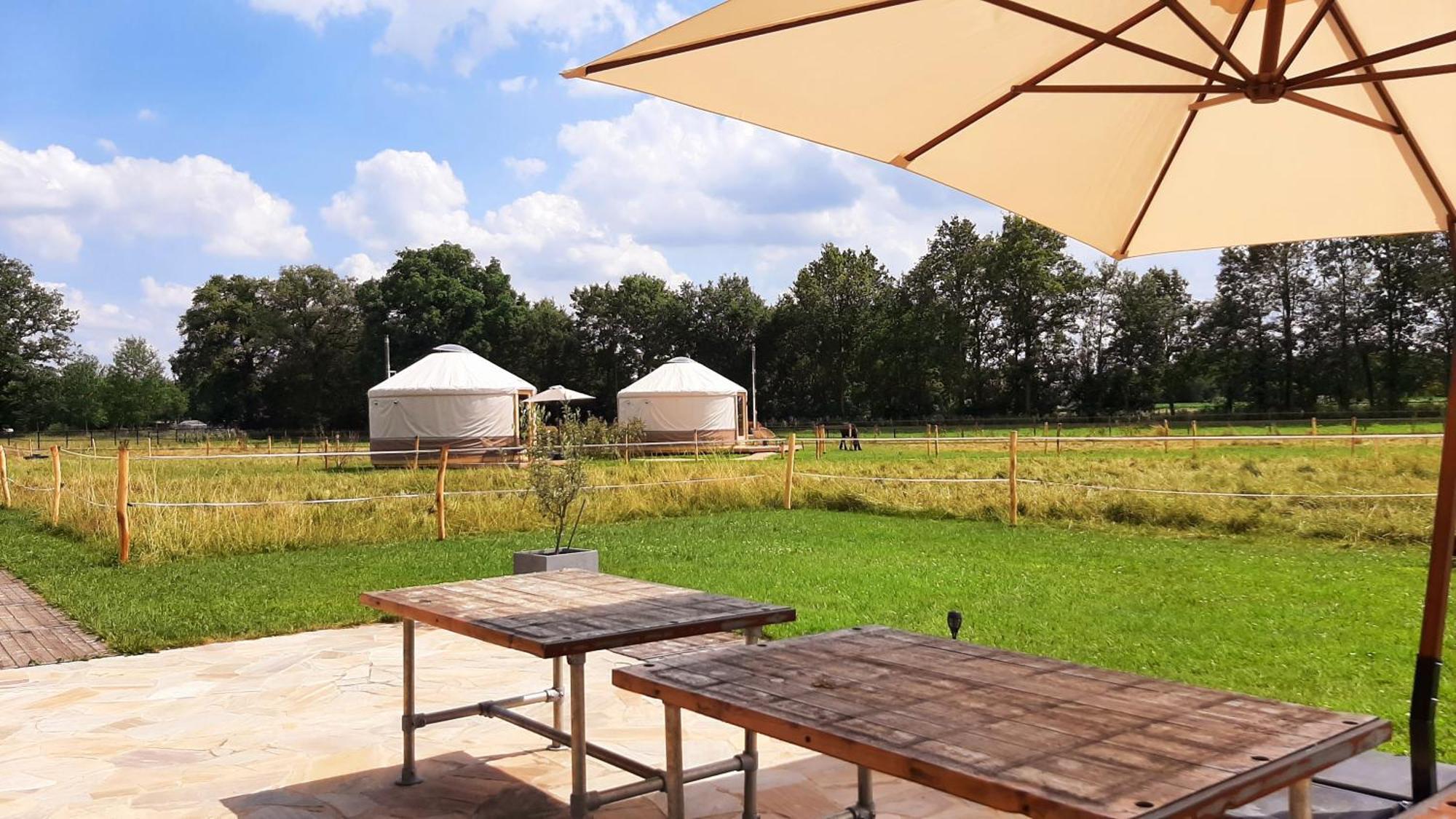 Magnolia Hoeve - Unieke Bestemming Voor Paardenliefhebbers En Bijzondere Overnachtingen In De Natuur Ledeacker Kültér fotó